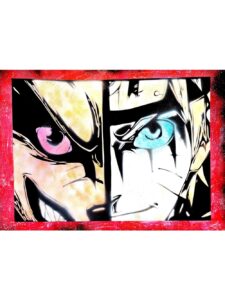 Naruto and Kurama